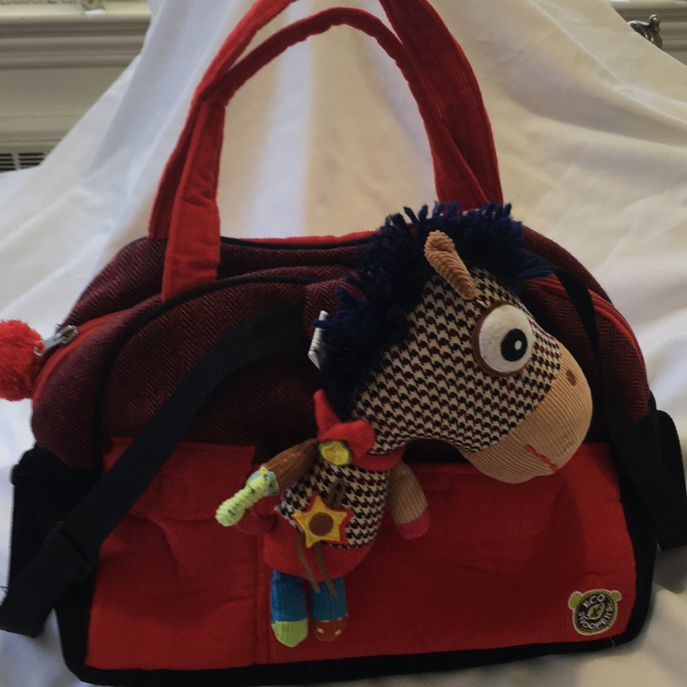 Eco Snoopers Tote W/ Detachable Yippi Yi Doll